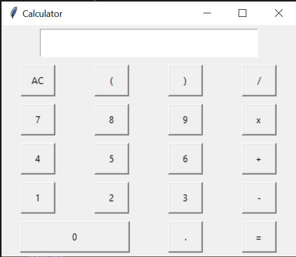 GitHub - CamVergara/Rechner: Calculator python code with user interface ...