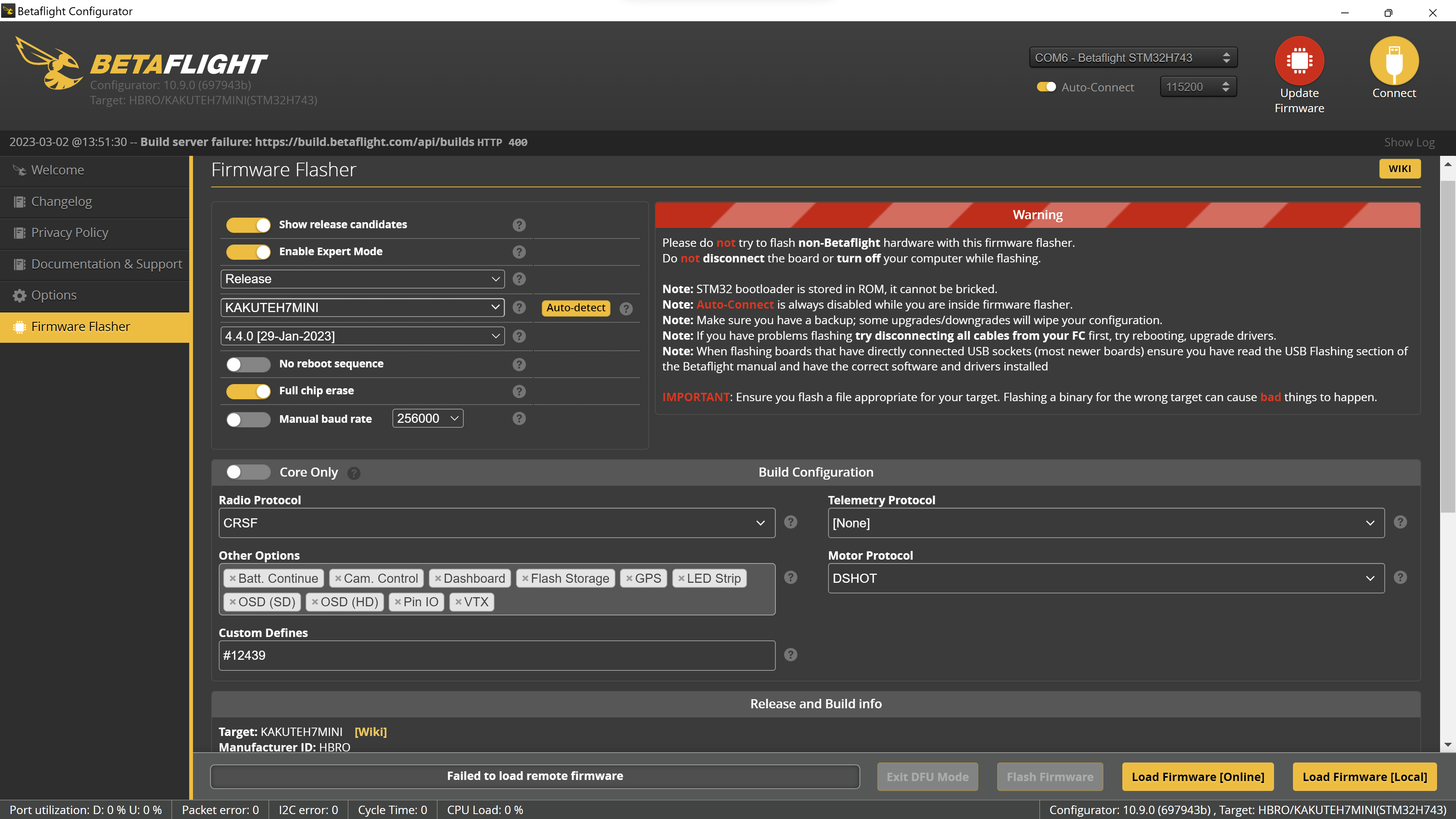 Battery Telemetry Not Updating after 4.4 · Issue 12419 · betaflight