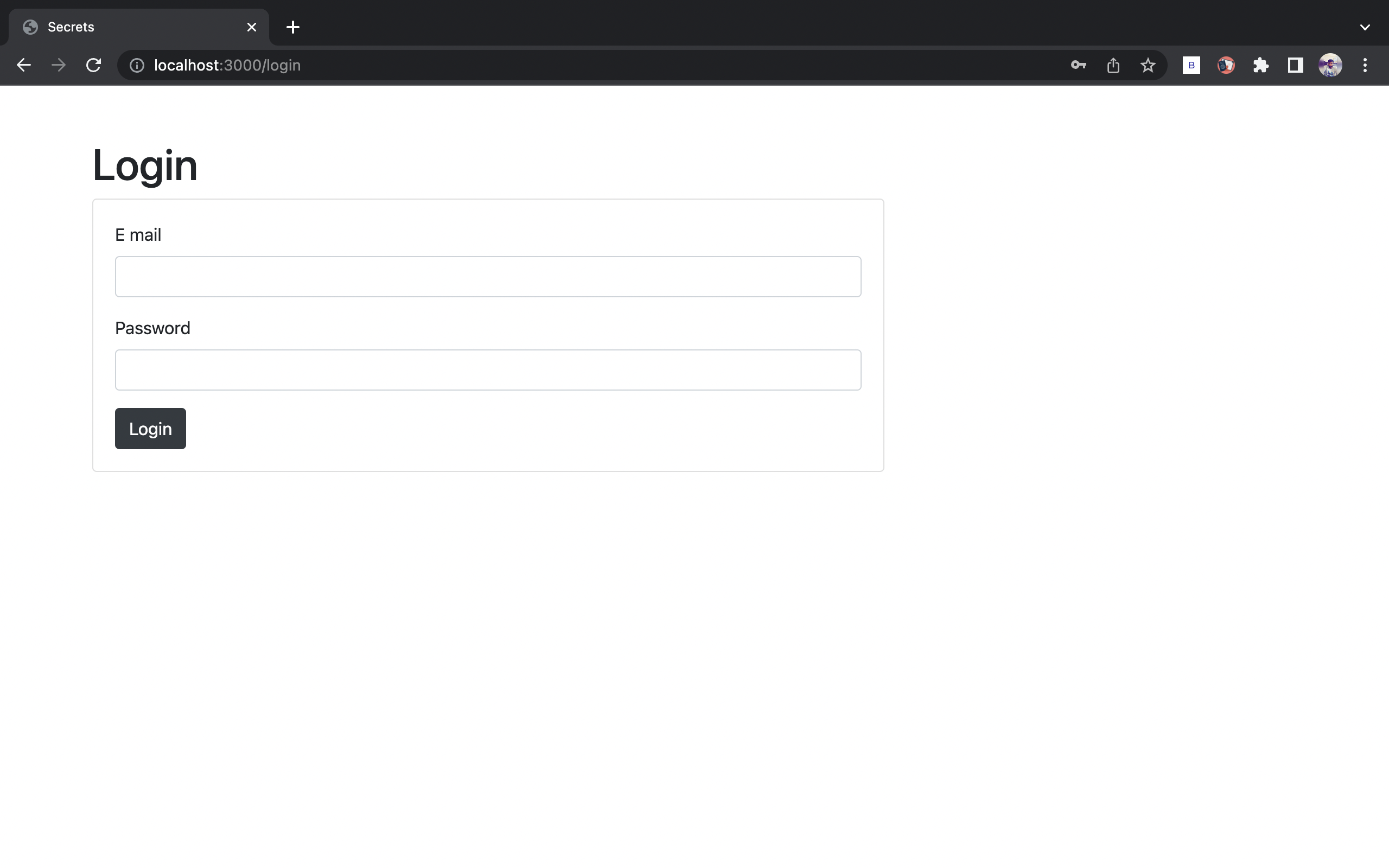 GitHub - utkarshsinh/Secrets
