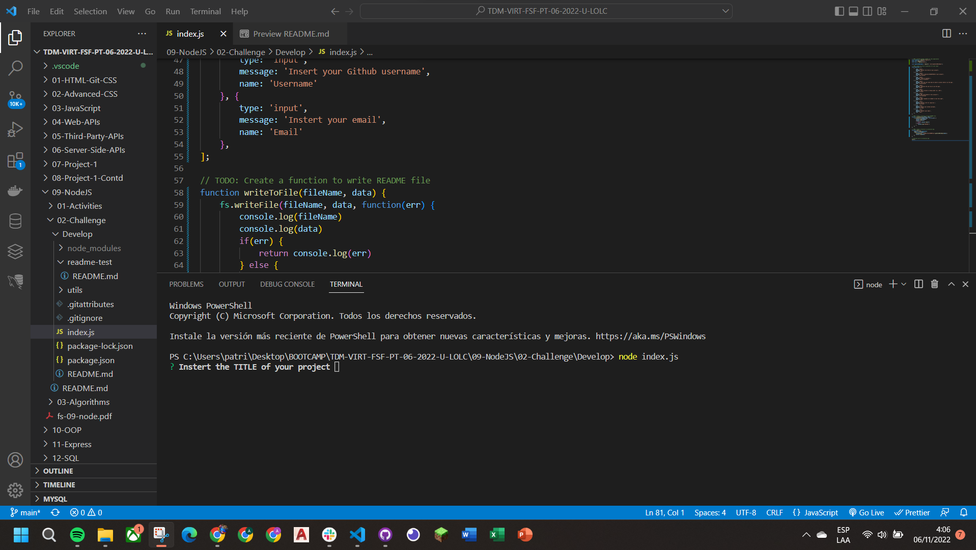 GitHub - aletsmc07/Readme-Generator