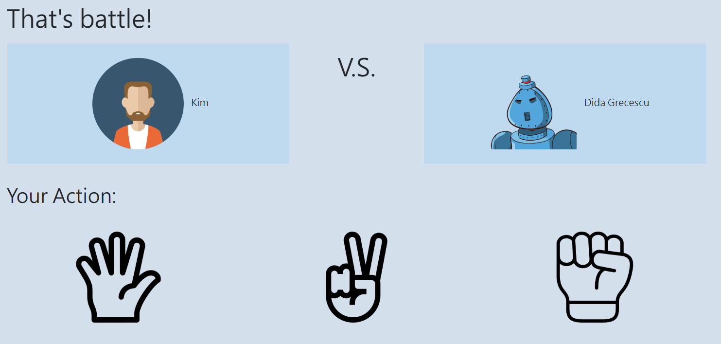 GitHub - kim1037/rock-paper-scissors: This is a project for practice.