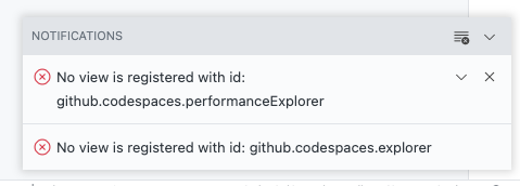 No view is registered with id error · Issue #143595 · microsoft/vscode ...