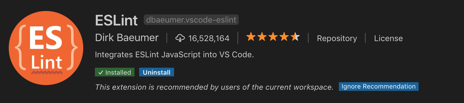 Lint code. Lint code