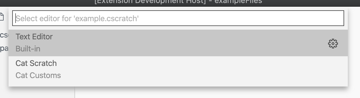 Gear icon is not obvious to set default editor type · Issue #99254 ...