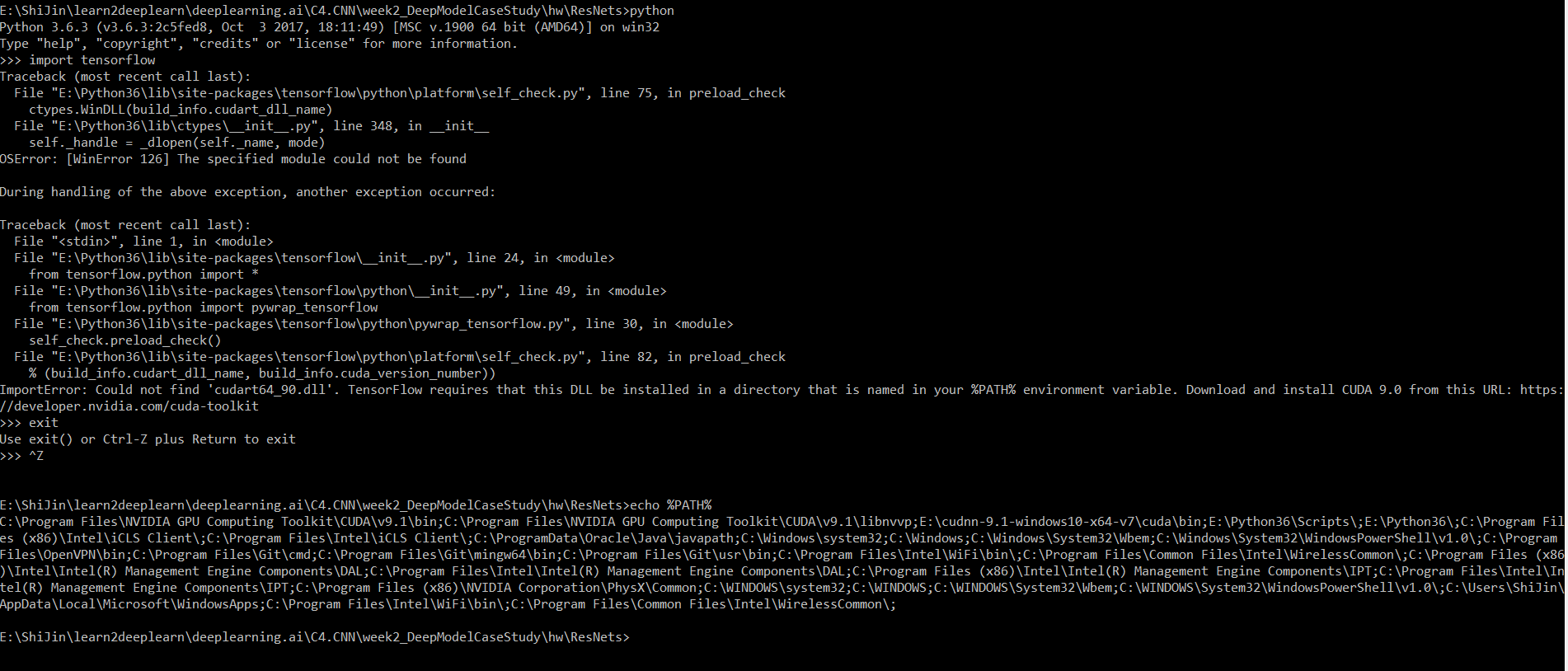 Install Tensorflow-1.5 on Windows with GPU with CUDA 9 · Issue #42 ...