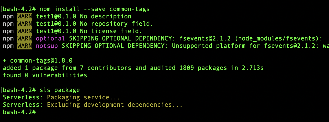 sls package failed with the latest version of the plugin · Issue #57 ...