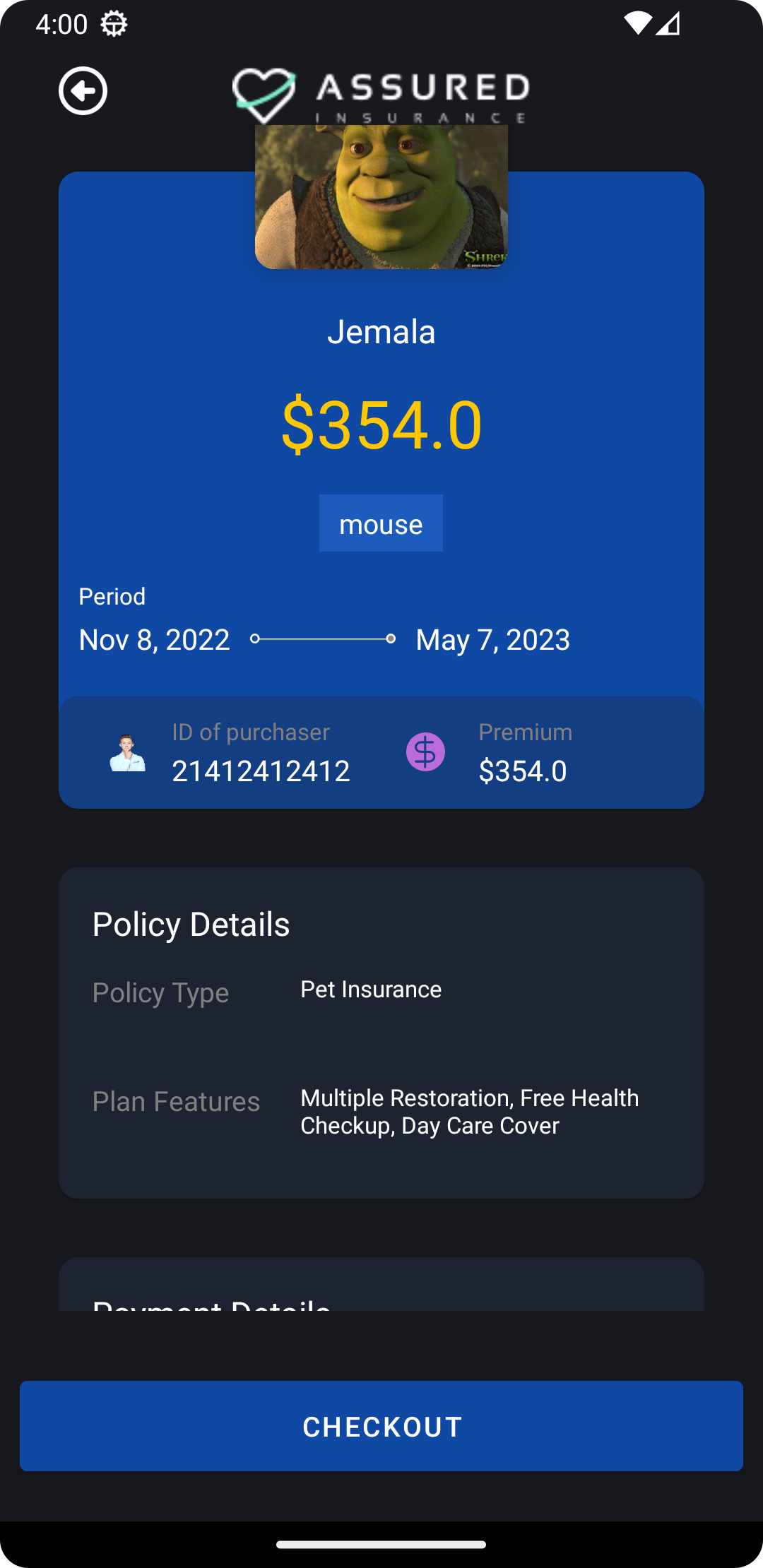GitHub - giomurghulia/Assured: Assured Insurance App