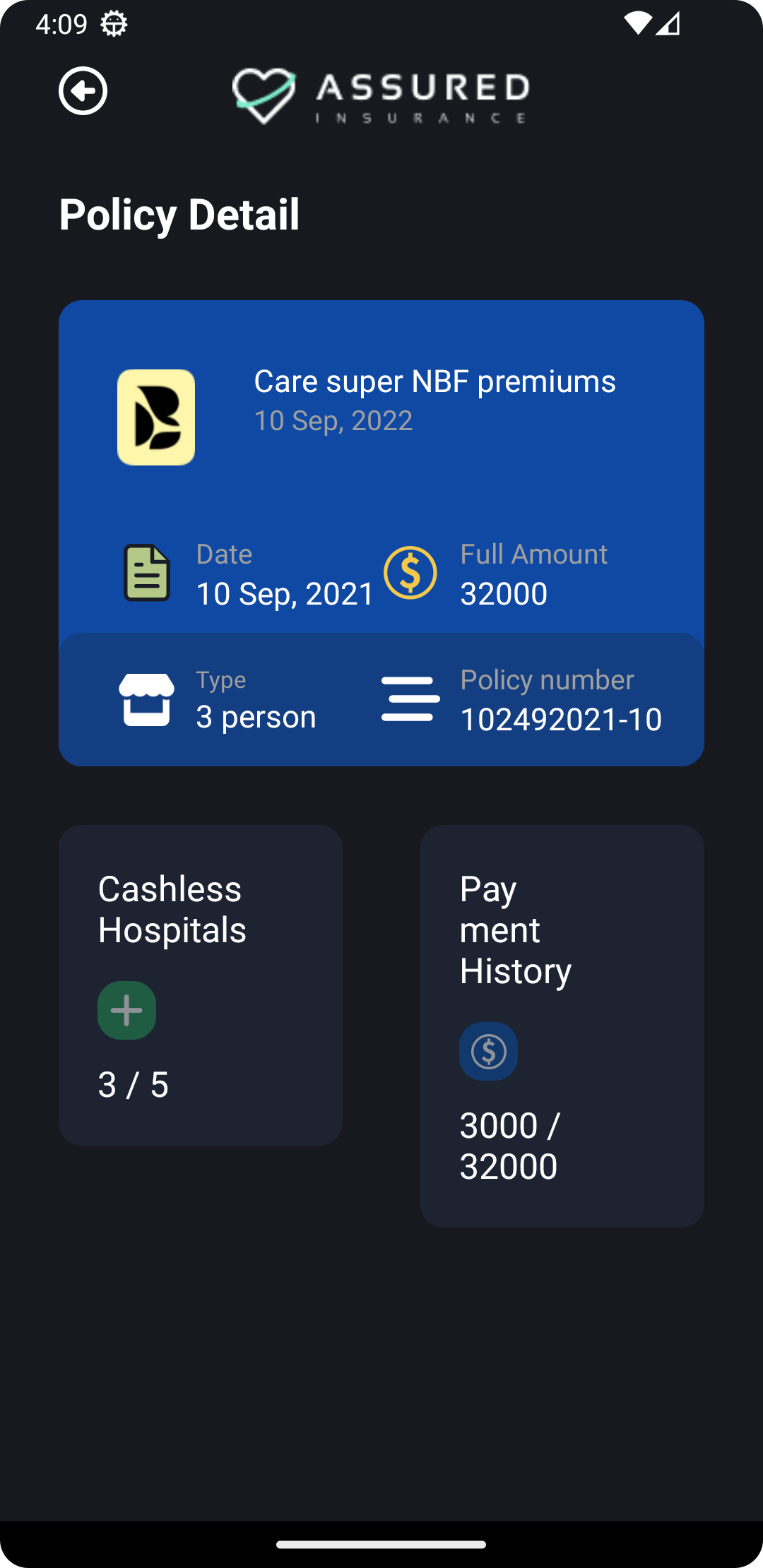 GitHub - giomurghulia/Assured: Assured Insurance App