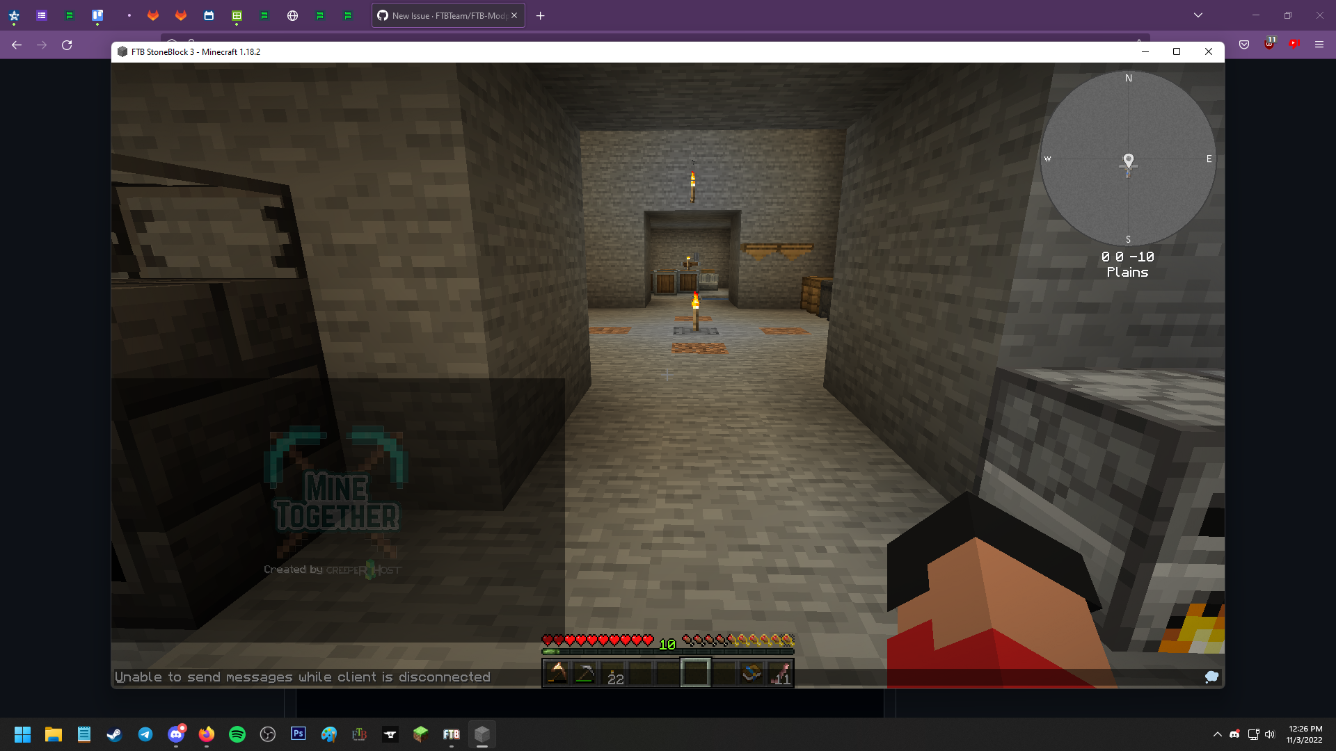 [Bug]: MineTogether Crash · Issue #1604 · FTBTeam/FTB-Modpack-Issues ...