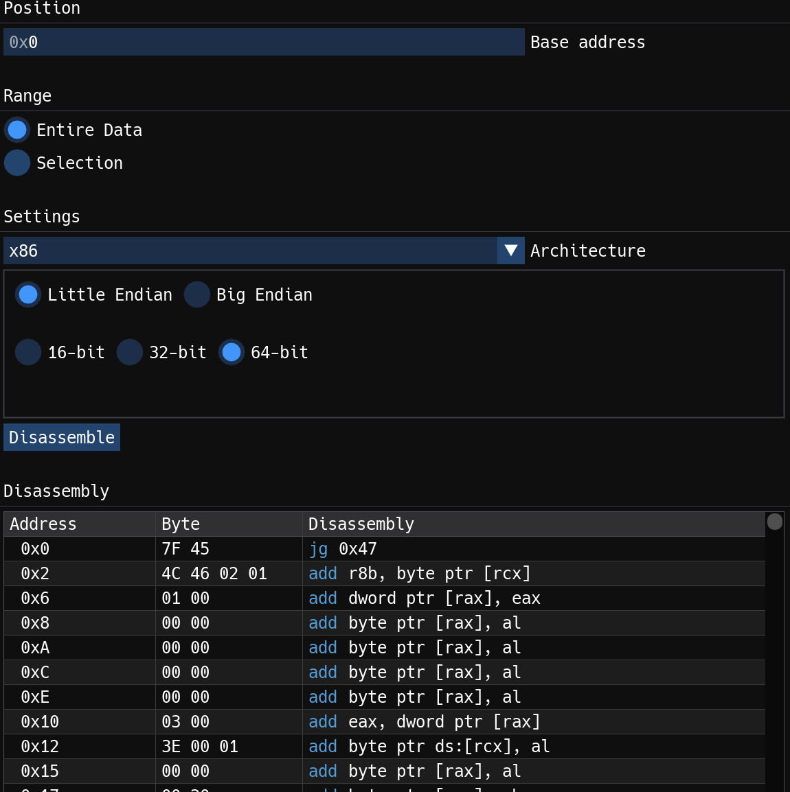 [Bug] RISC-V missing from disassembler · Issue #1010 · WerWolv/ImHex ...