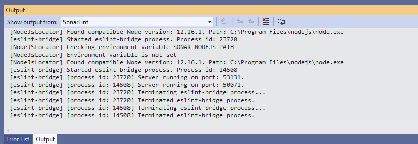 Closing down VS starts two node processes which are then orphaned and ...