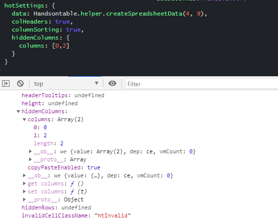 Breaking behaviour: Handsontable inconsistently not rendering all rows ...