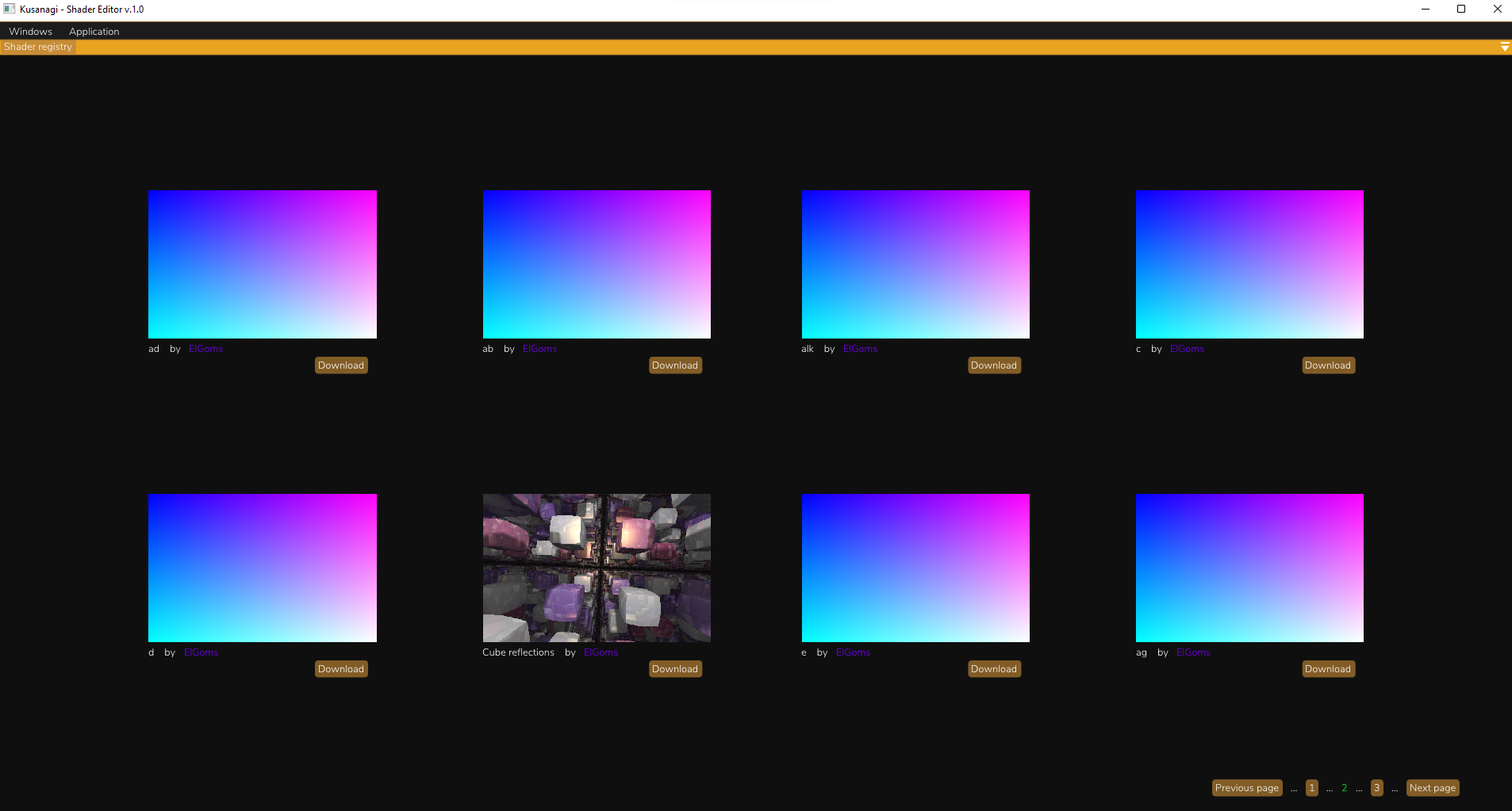 GitHub - Masgolini/Kusanagi-shader-editor