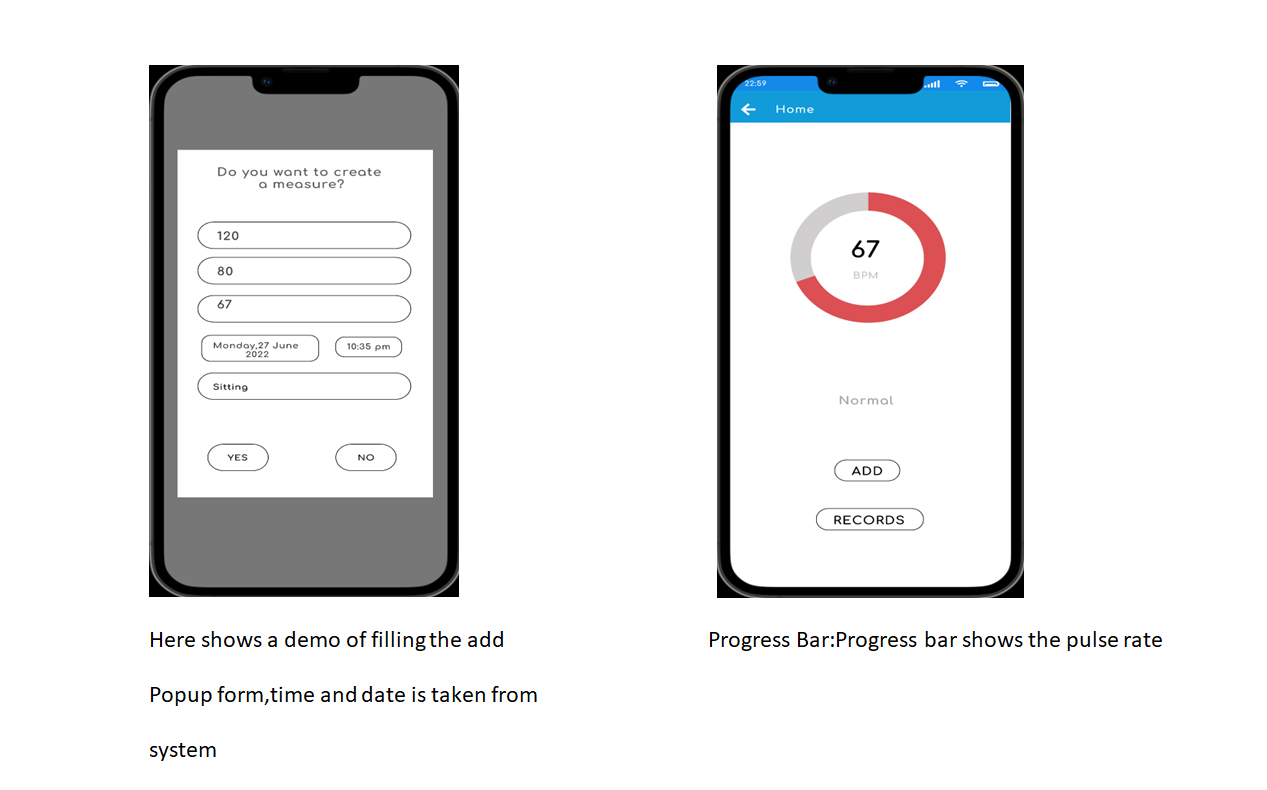 User Interface Mockup - CardiacRecorder/CardiacMonitorFinal GitHub Wiki