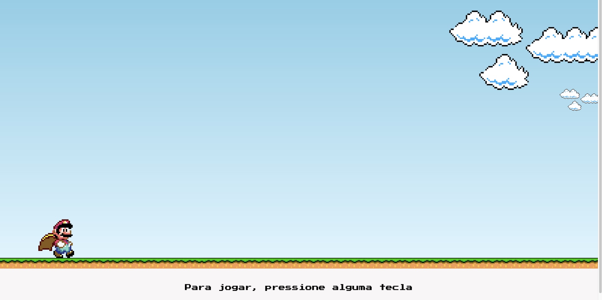 GitHub - iamsandralima/games-mario: 🍄 Web Game simples do Super Mario ...