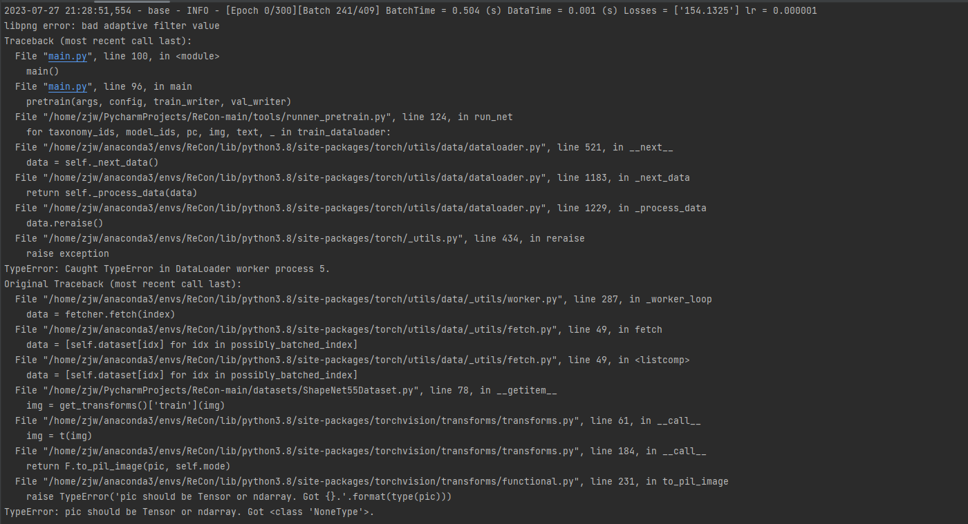 I ran into a problem · Issue 9 · qizekun/ReCon · GitHub