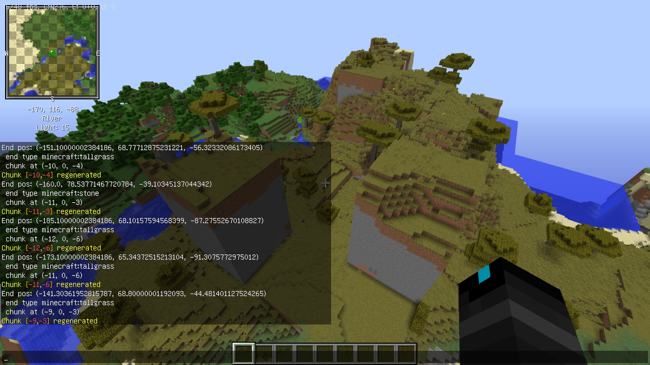 Chunk regeneration problem, World.regenerateChunk( ... ) · Issue #2343 ...