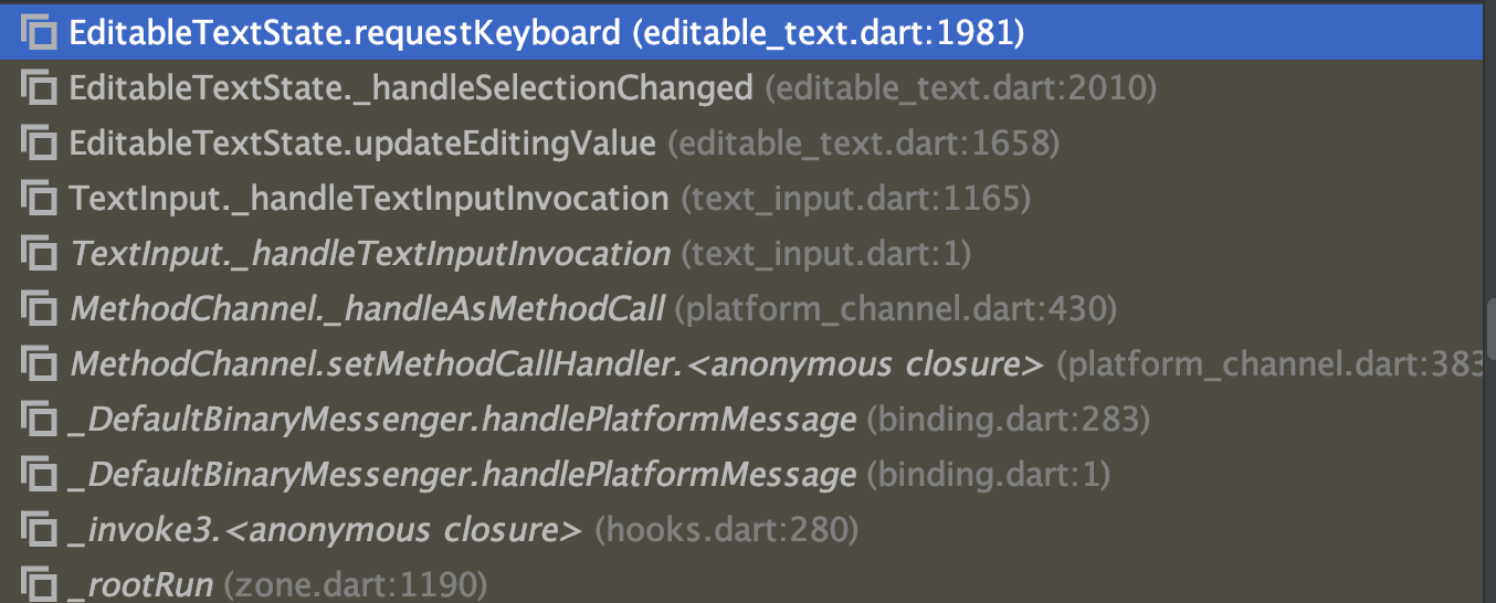 Keyboard cannot be hidden when textfield action item show issue