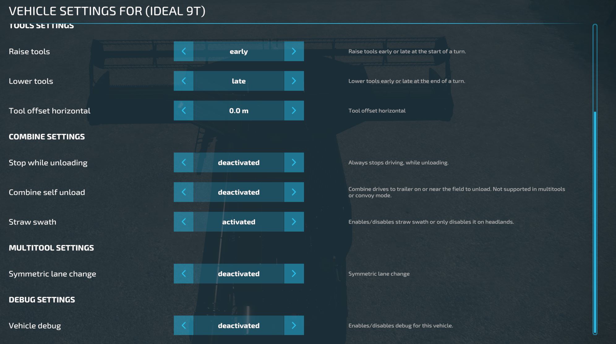 Can I enable more options? · Issue #1711 · Courseplay/Courseplay_FS22 ...