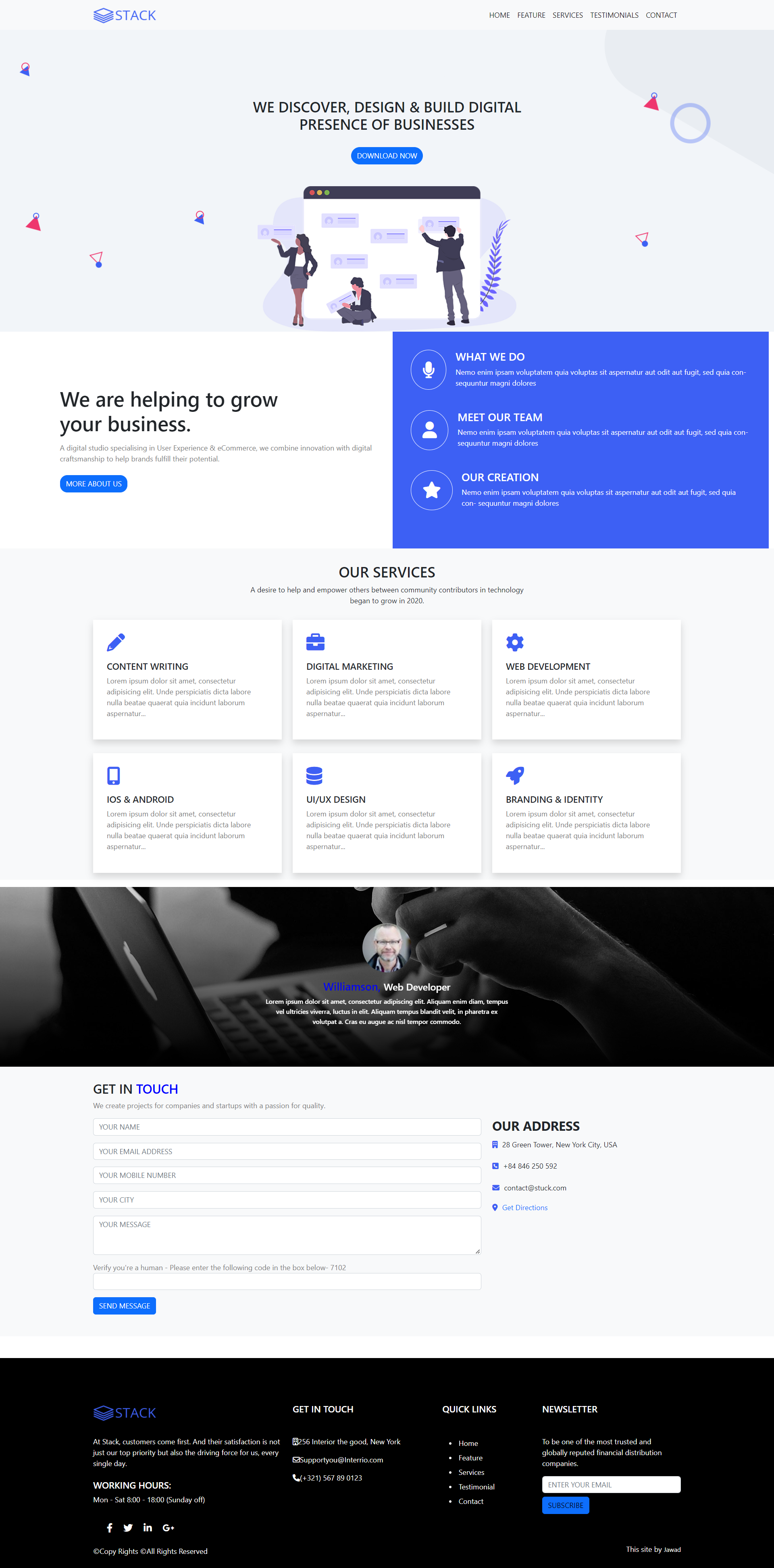 GitHub - JawadShk/stack-web