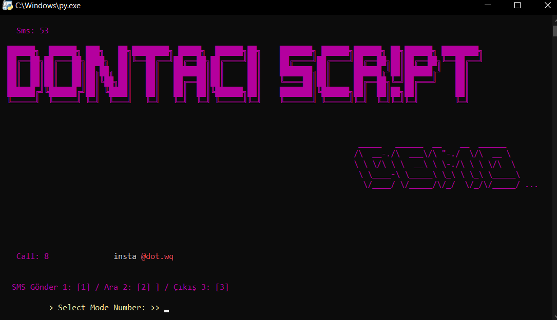 GitHub dotwp/dontacismsbomber