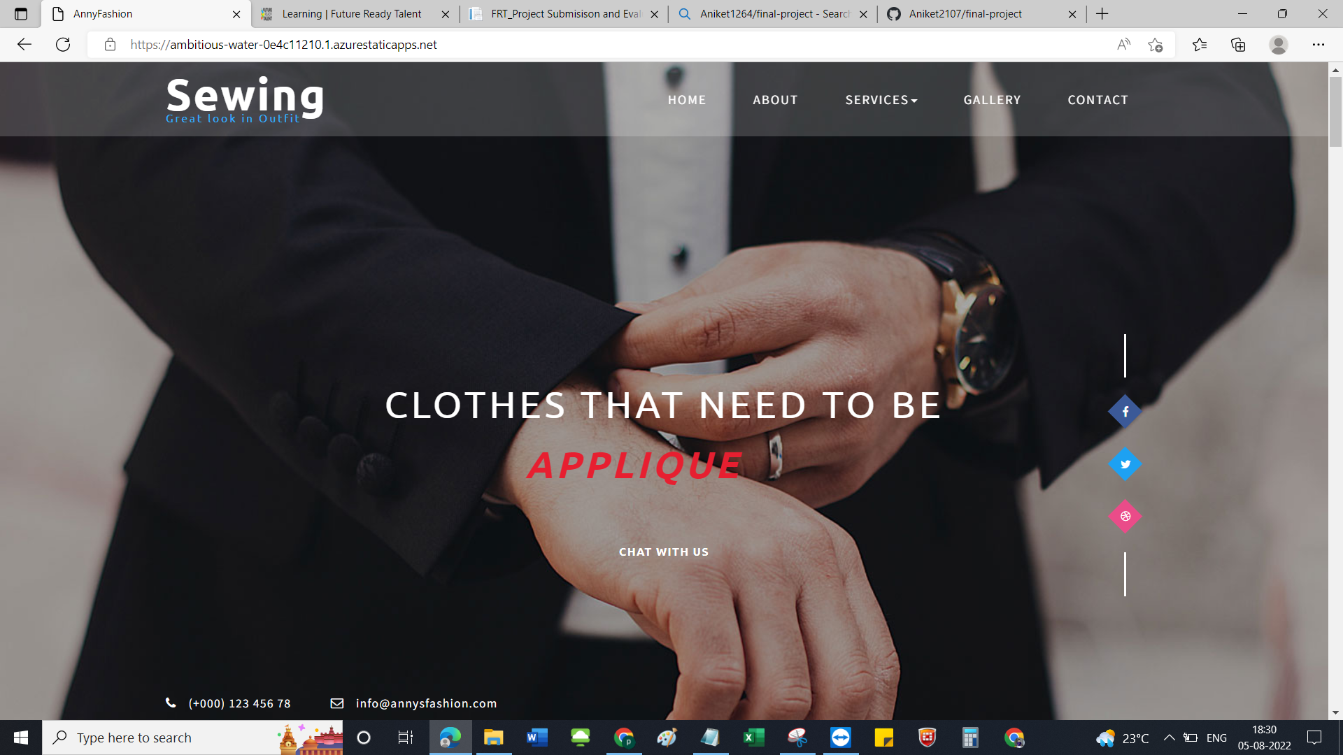GitHub - Aniket1264/final-project: Here i create a fashion store web ...