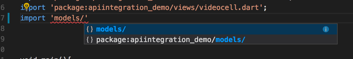 Completion list should refresh when typing/completing / and \ inside ...