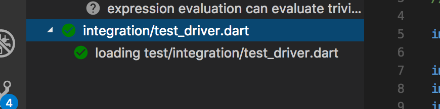 Non-test file leaves a "Loading" test in the tree · Issue #1089 · Dart ...