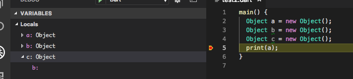 Variables window shows incorrect information when variablesRequest ...
