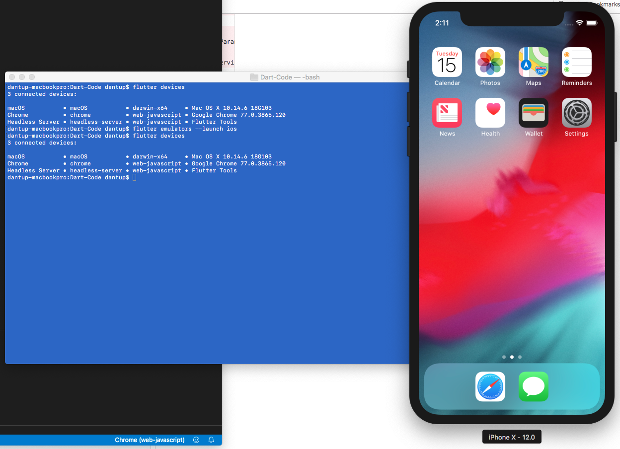 ipad emulator mac xcode