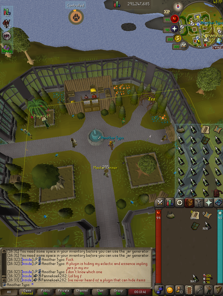 Eclectic and Essence impling jars are hidden in inventory · Issue