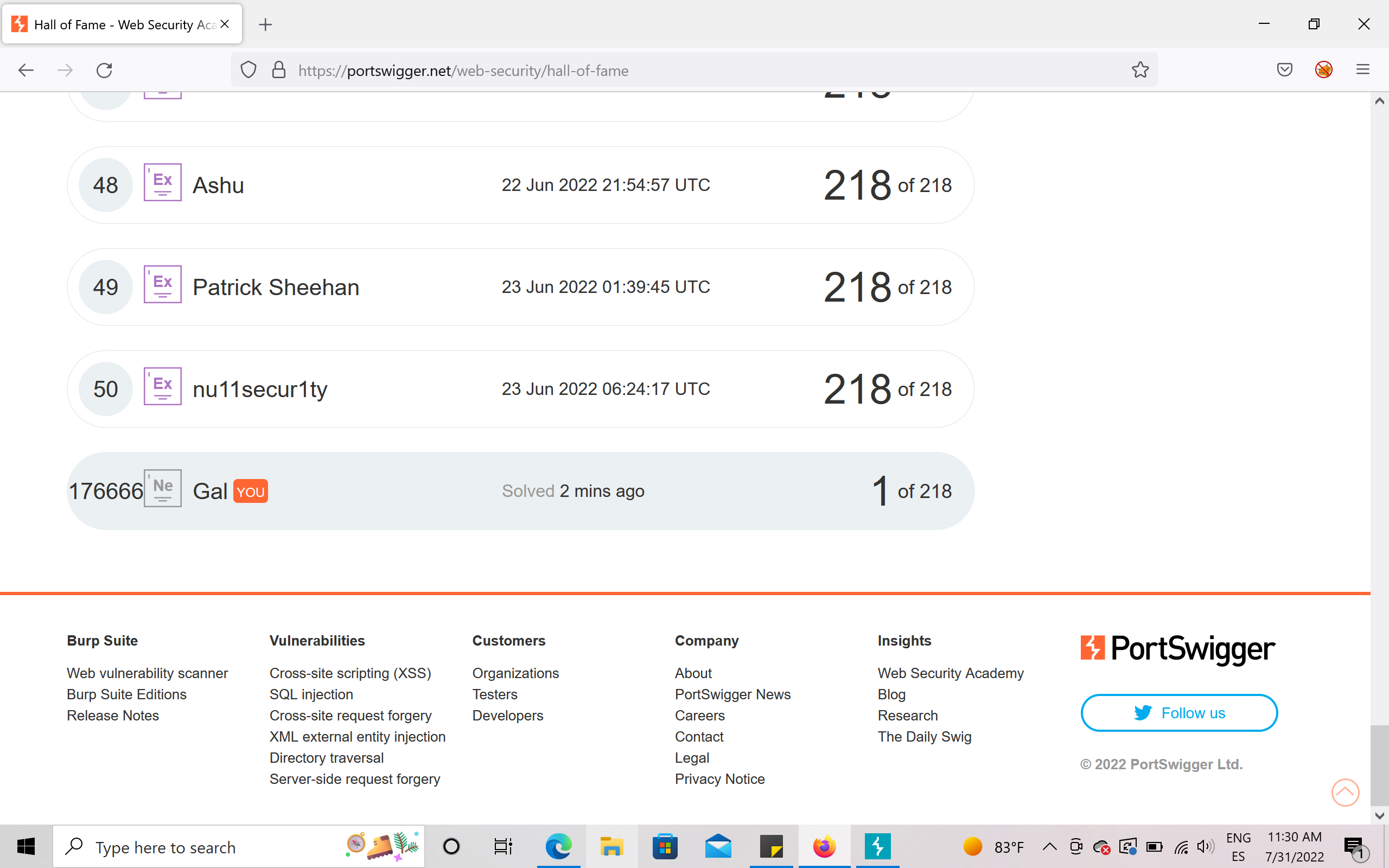 GitHub gal42/CybersecurityCodePath