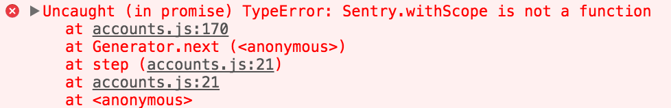 TypeError: Sentry.withScope is not a function · Issue #115 · getsentry ...