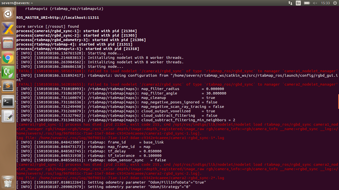 demo_two_kinects.launch failed in load nodelet /camera1/rgbd_sync and ...