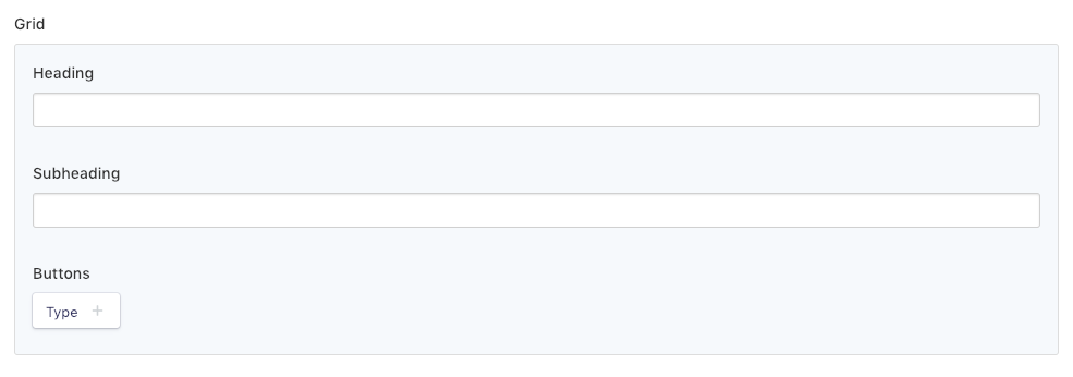 Stacked without header as it's not necessary on single instance