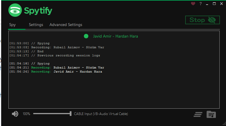 1.12 Wont record anything · Issue #506 · jwallet/spy-spotify · GitHub