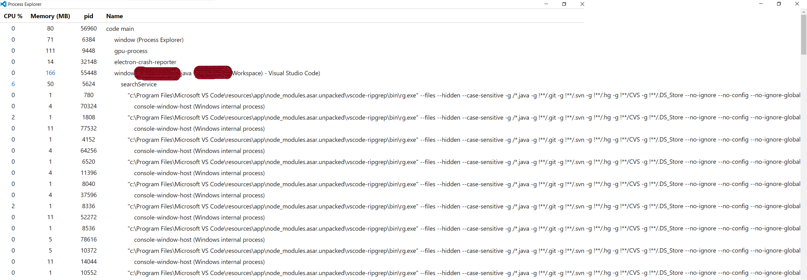 The system become extremely slow when loading a huge Java workspace ...