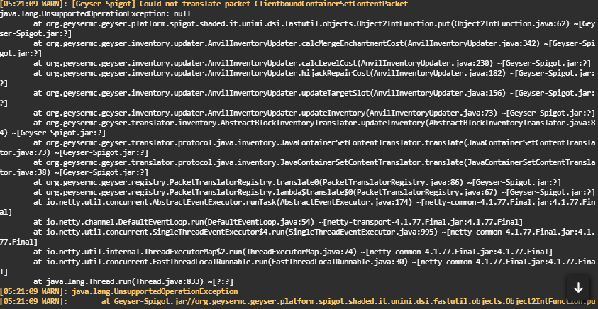 Geyser Anvil cannot be used to refine custom items. · Issue #3396 ...