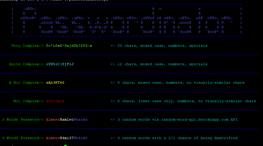 GitHub - CultOfDionysus/passwordinator: Perl script to suggest a range ...