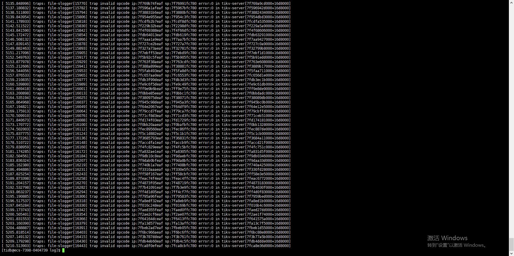 illegal instruction coredump · Issue #4696 · tikv/tikv · GitHub