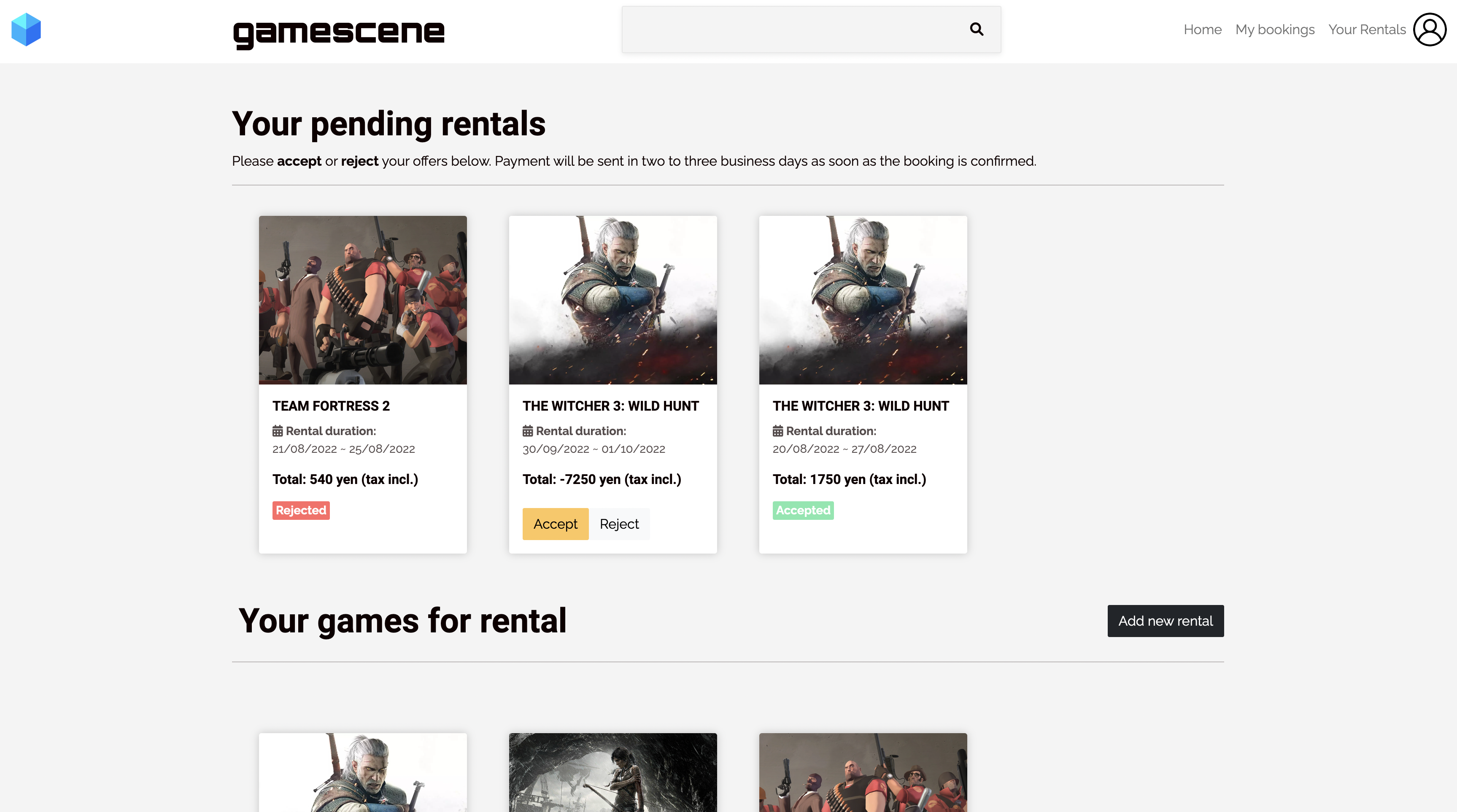 GitHub - AlisonJeffrey/video-game: Marketplace web app to rent out and ...