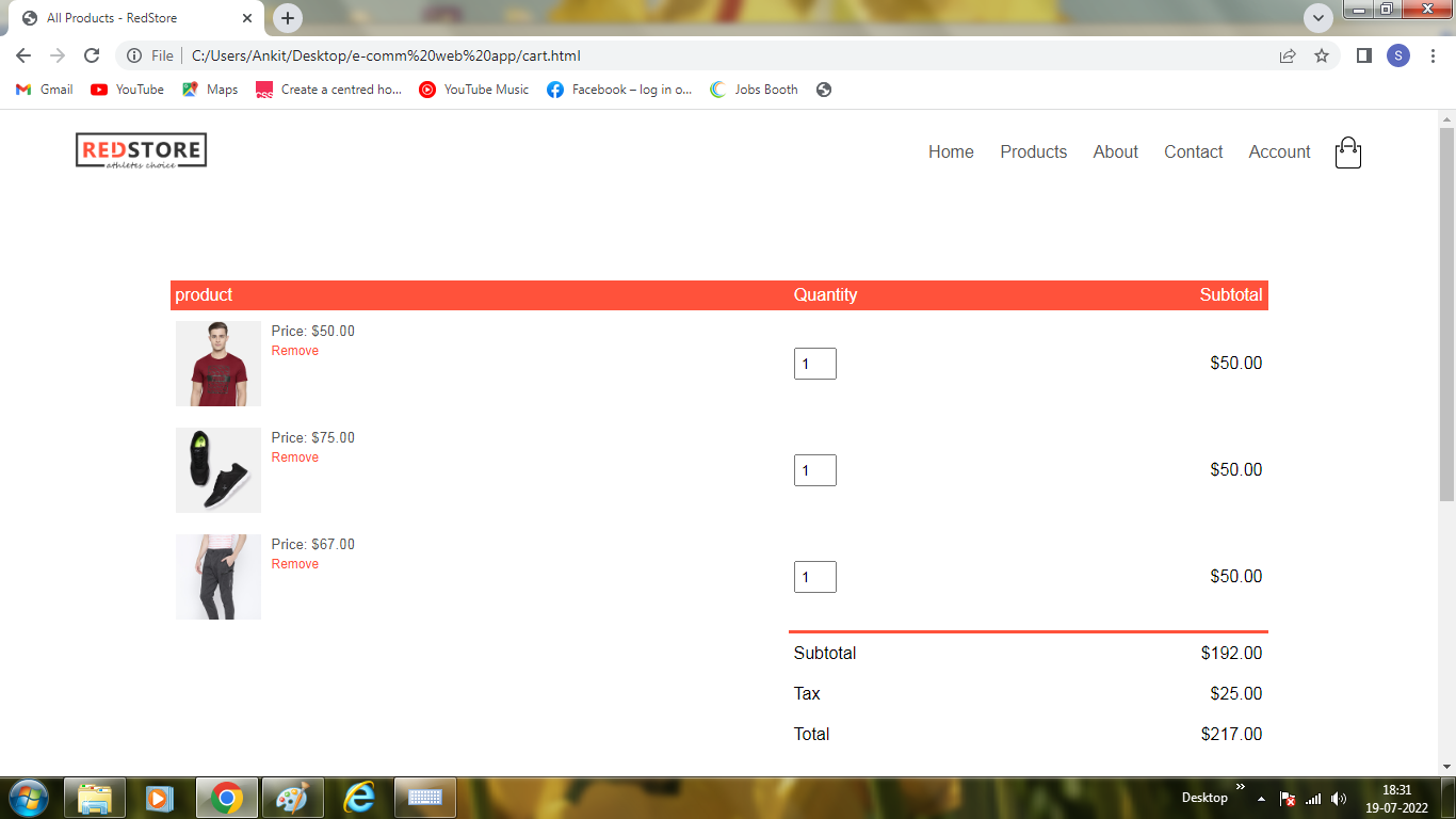 GitHub - SelinaSharma/e-comm-web-app: This Project is related to E ...