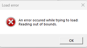 Undertale Load File Message Reading out of bounds while opening Game Pass Undertale · Issue #1175 ...