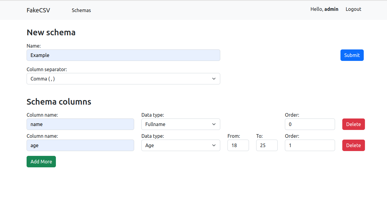 GitHub OleksandrZhydyk/fake_data_generator
