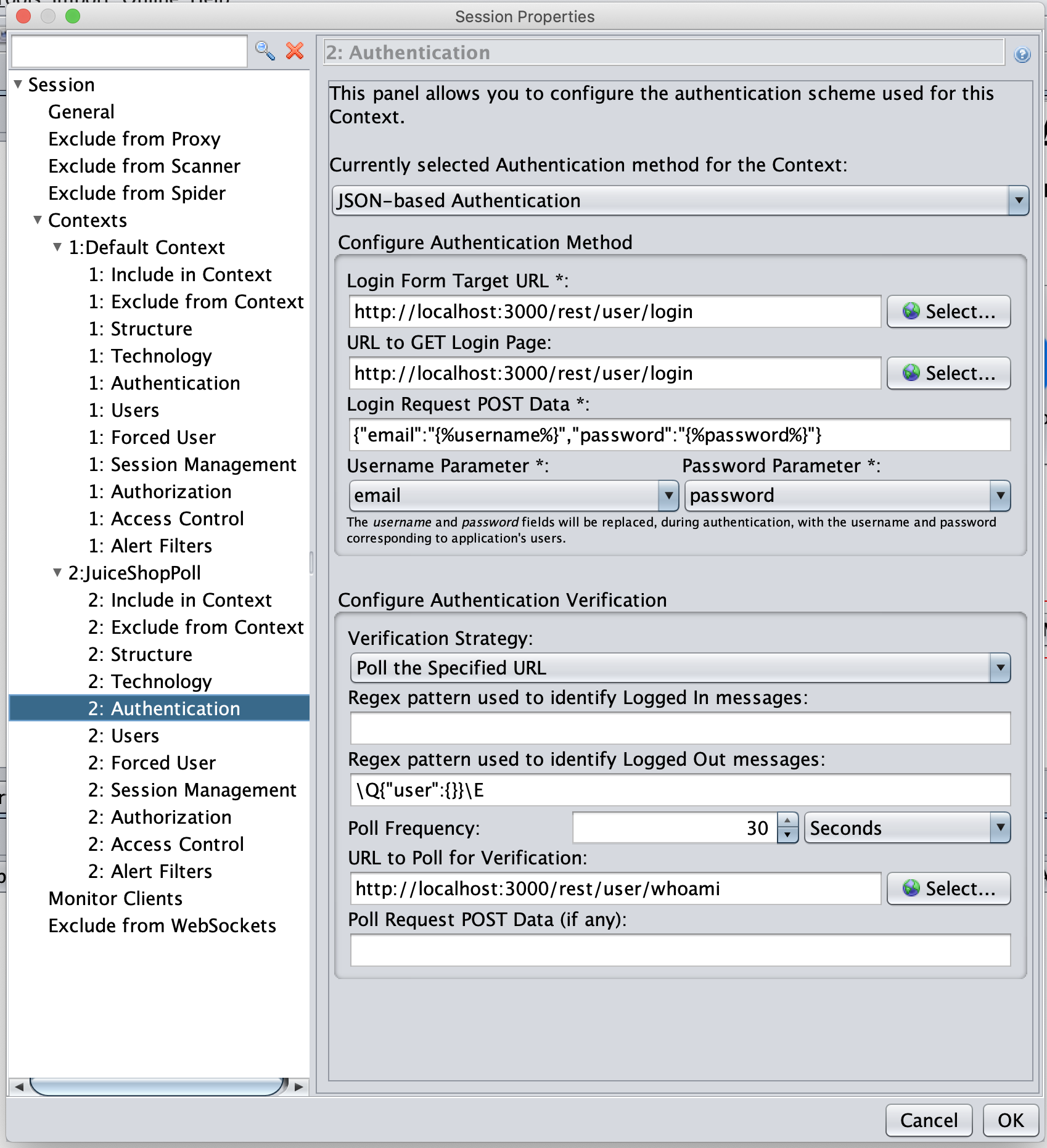 Support authentication polling by psiinon · Pull Request 6163 · zaproxy/zaproxy · GitHub