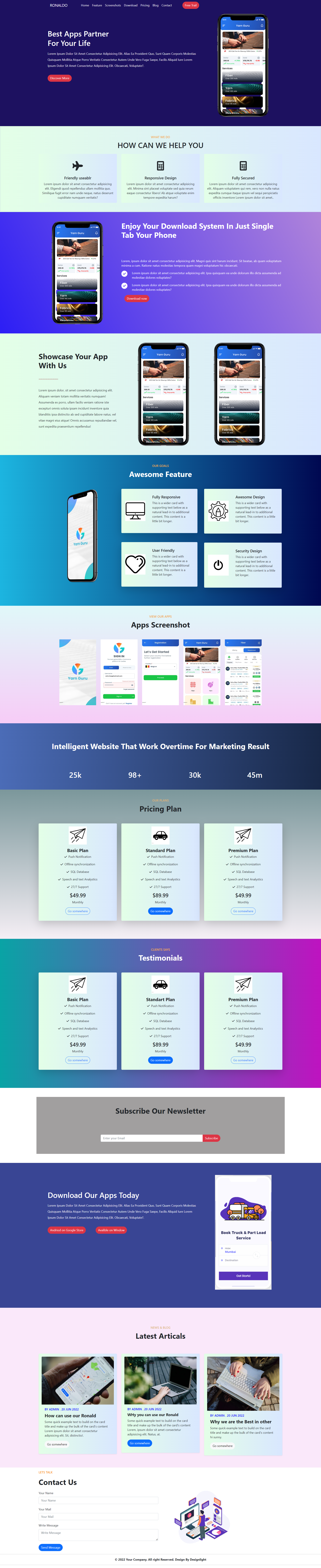 GitHub - qadirjaved1999/BootstrapTemplate: In order to create my design ...