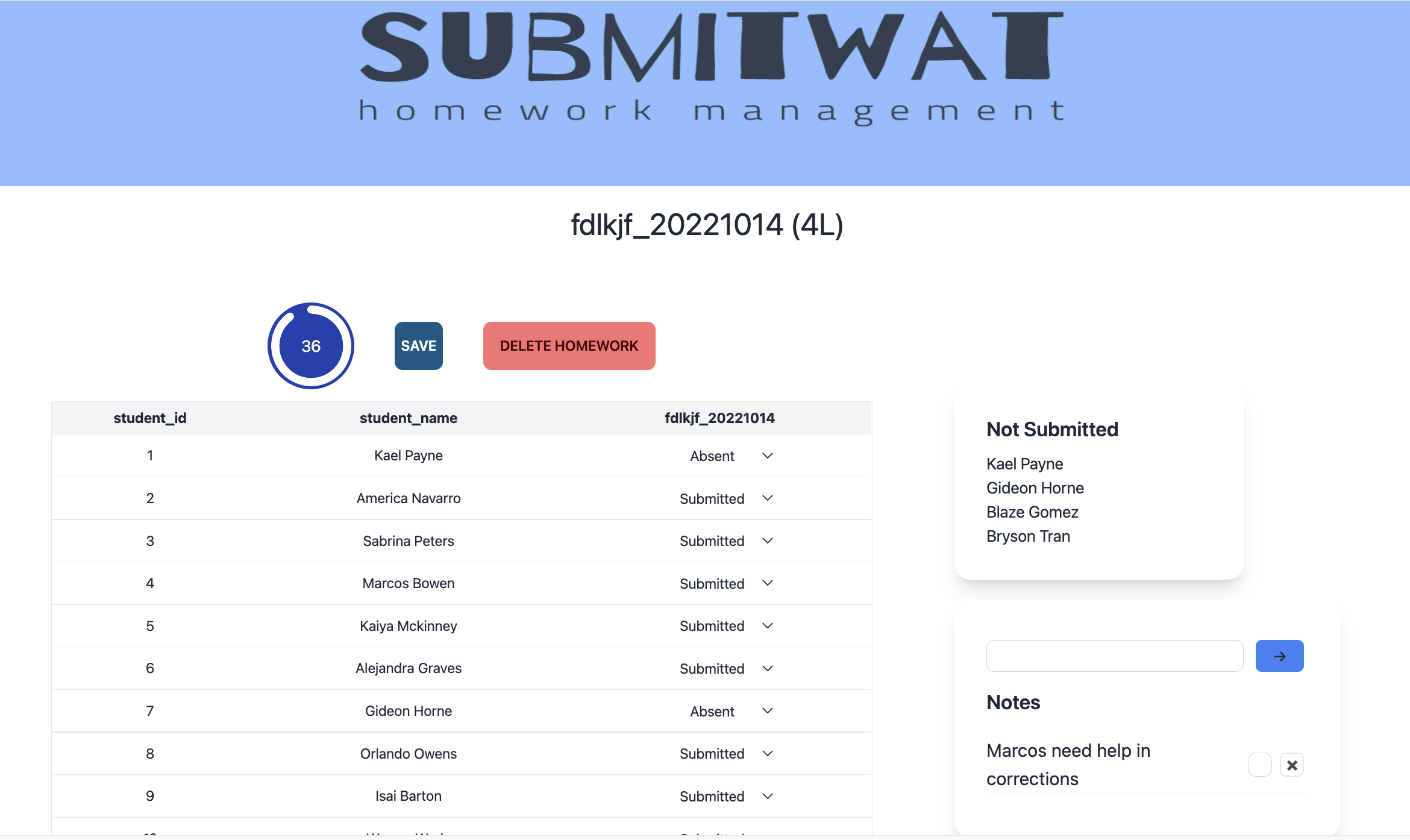 GitHub - Daya-goh/submitwat_client: A homework manage application for ...