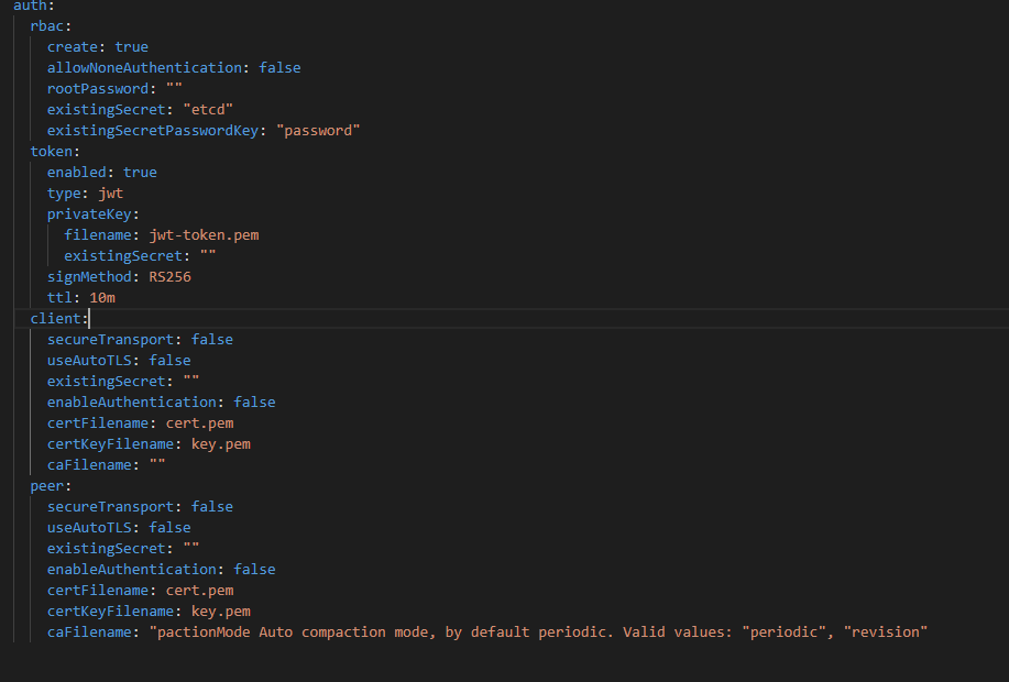 [bitnami/etcd] RBAC auth disabled · Issue #20401 · bitnami/charts · GitHub