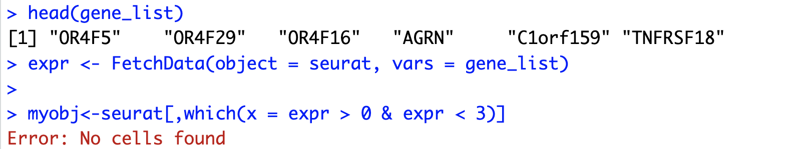 subset function in v3 · Issue #1053 · satijalab/seurat · GitHub