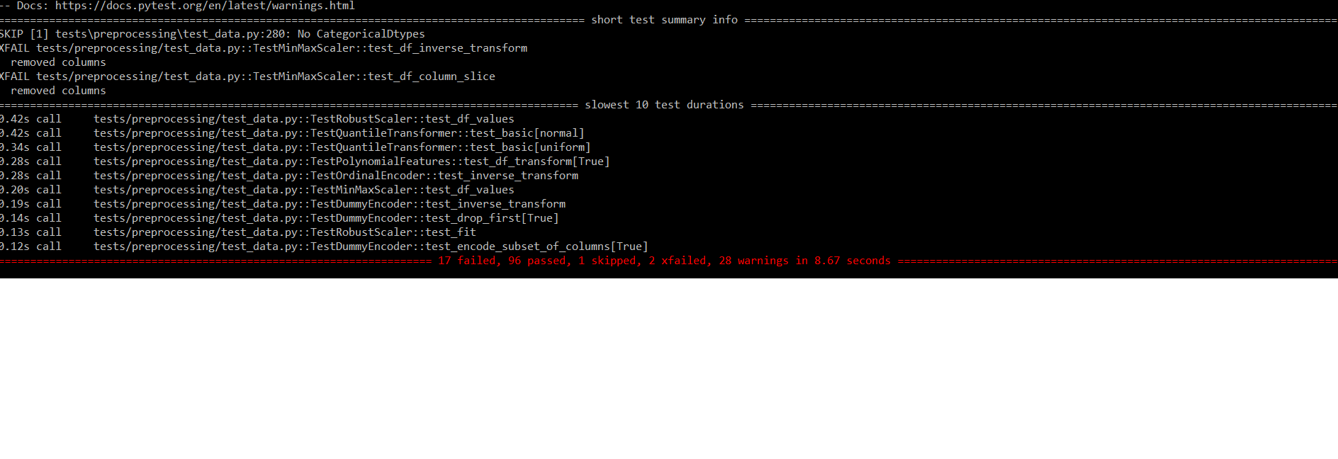 Tests are Failing after installation · Issue #482 · dask/dask-ml · GitHub